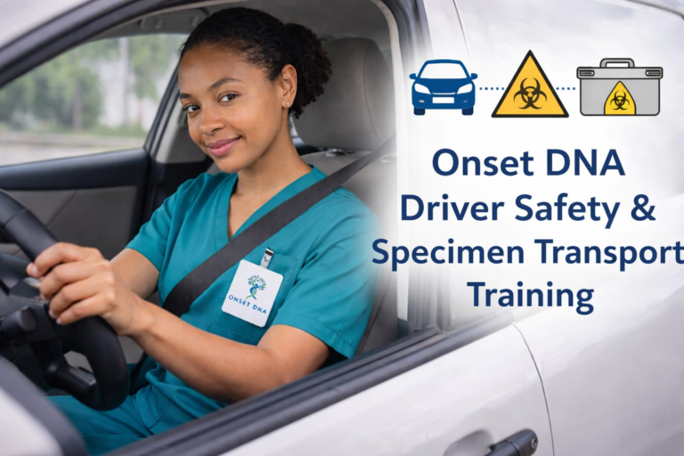 Driver Safety & Specimen Transport Training